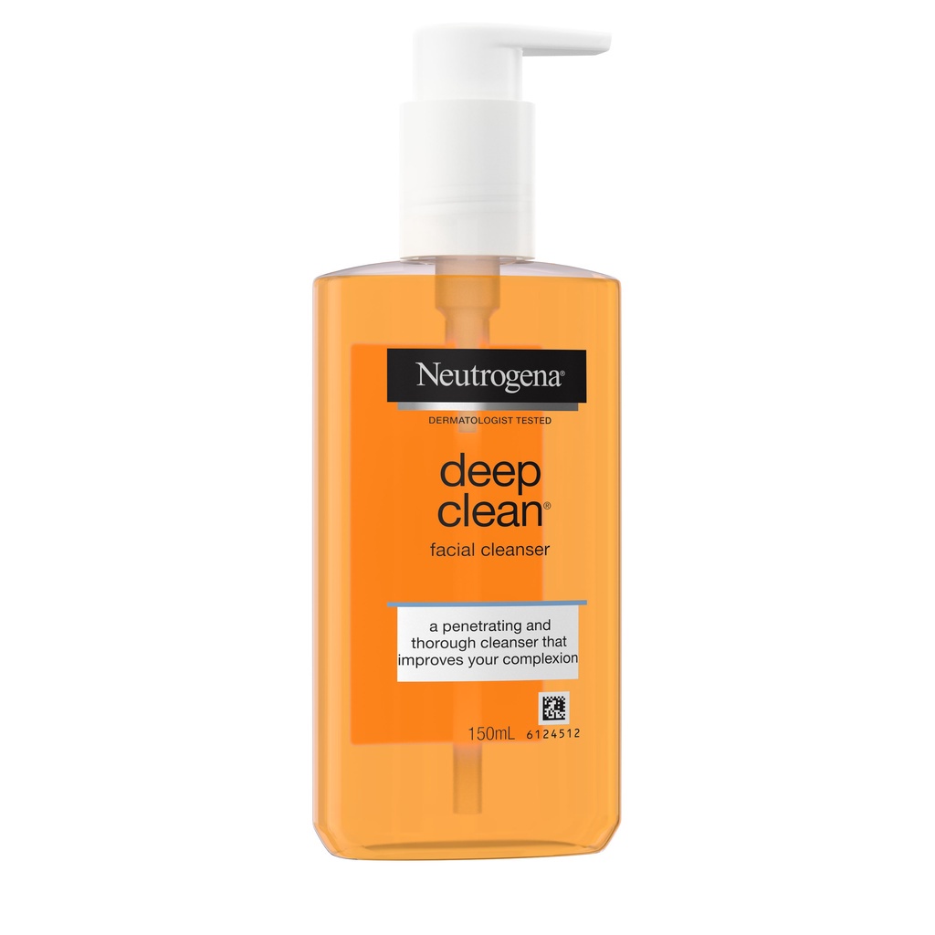 [MUA 1 TẶNG 1] Sữa rửa mặt Neutrogena làm sạch sâu 150ml