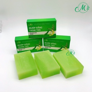 Xà bông mướp đắng tràm trà - xà bông mộ thảo 100% thiên nhiên