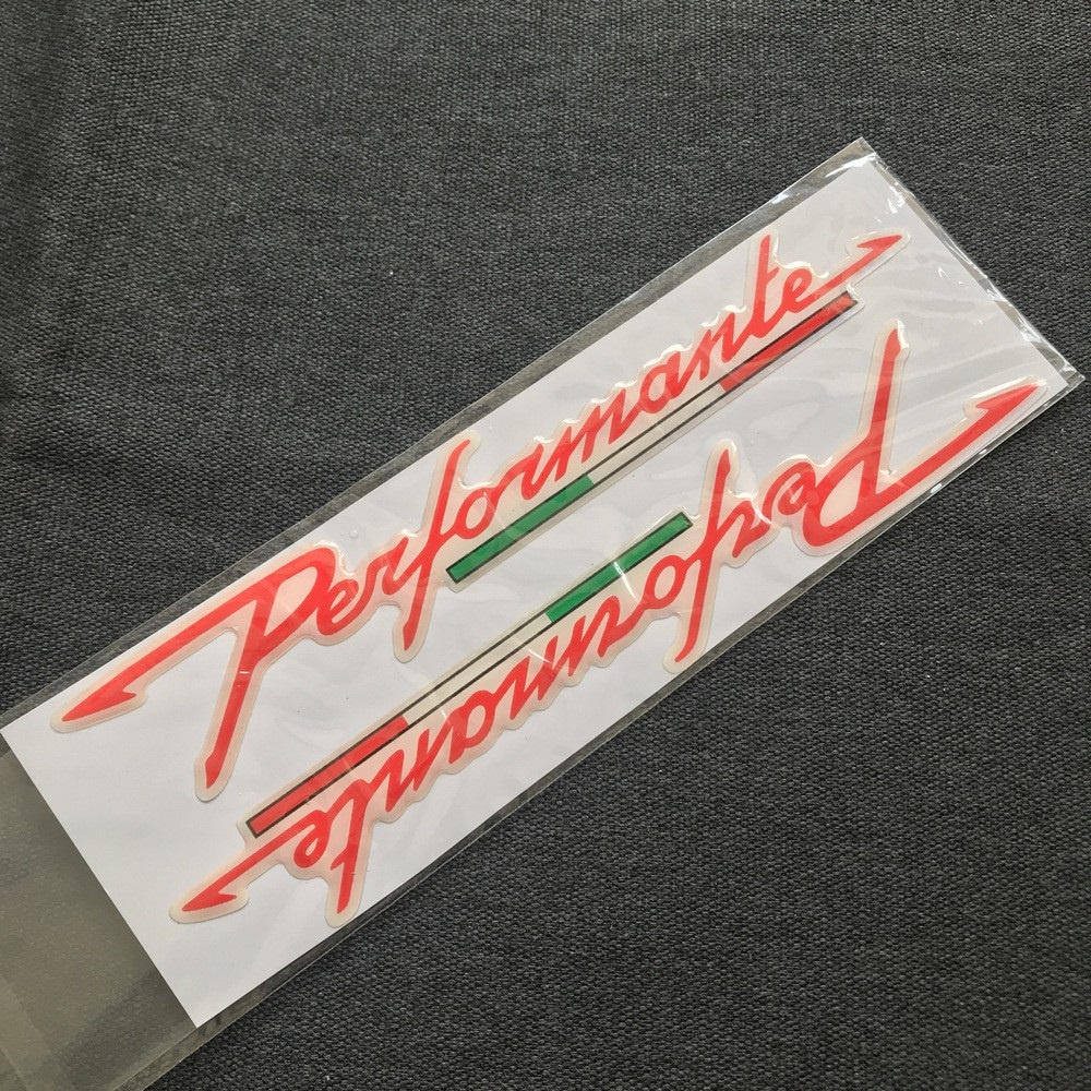 COMBO TEM LOGO CHỮ SH ĐỎ VÀ CHỮ PERFORMANCE CHO DÒNG XE SH ĐẢNG CẤP