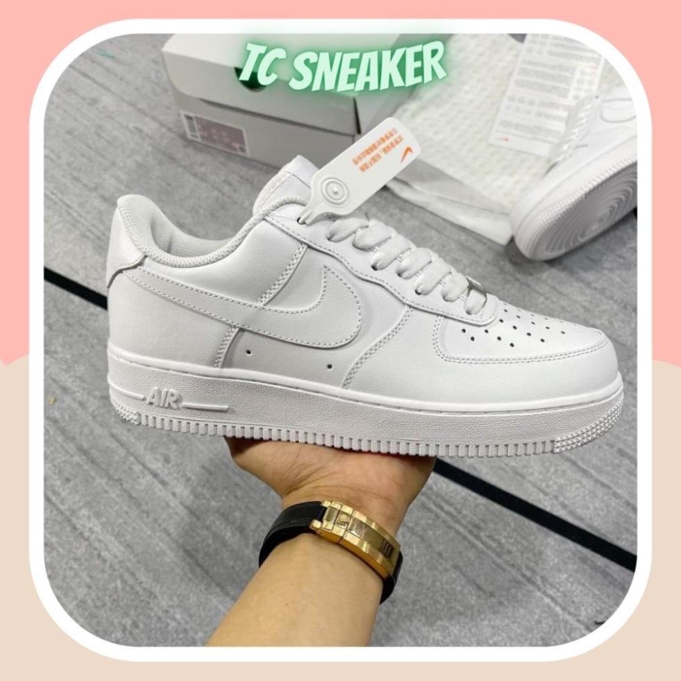 💦 Giày 𝐍𝐈𝐊𝐄 air force 1 Trắng, Af1 Trắng Bản Đẹp full sz 36-43 êm chân dễ phối đồ nhất mọi thời đại. ☢️