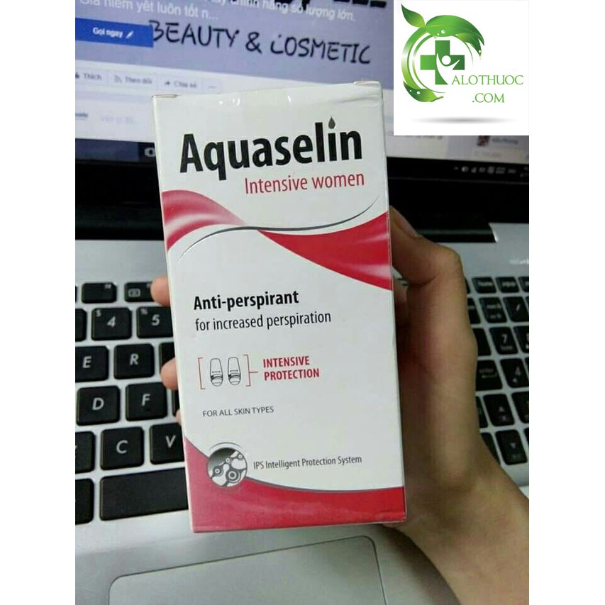 Lăn Khử Mùi Aquaselin Intensive Women Cho Nữ chính hãng