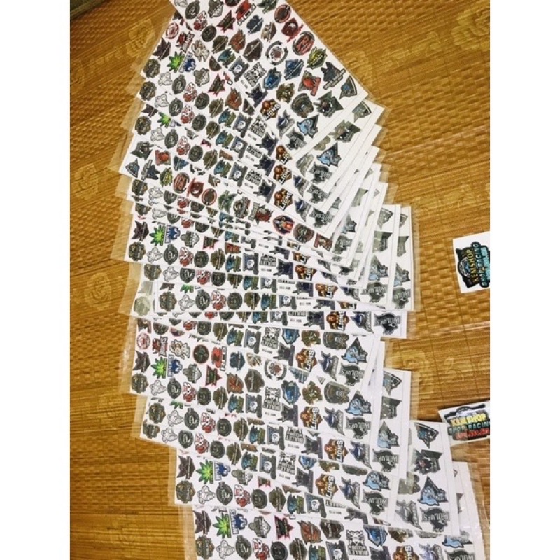 [ Giá 1 Bảng ] Tem Clup, Tem cảnh báo, Tem doremonn, Tem chế ....mẫu mới