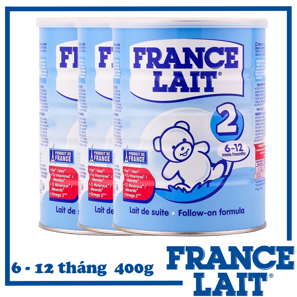 Combo 3 Sữa bột France Lait ( 400g )