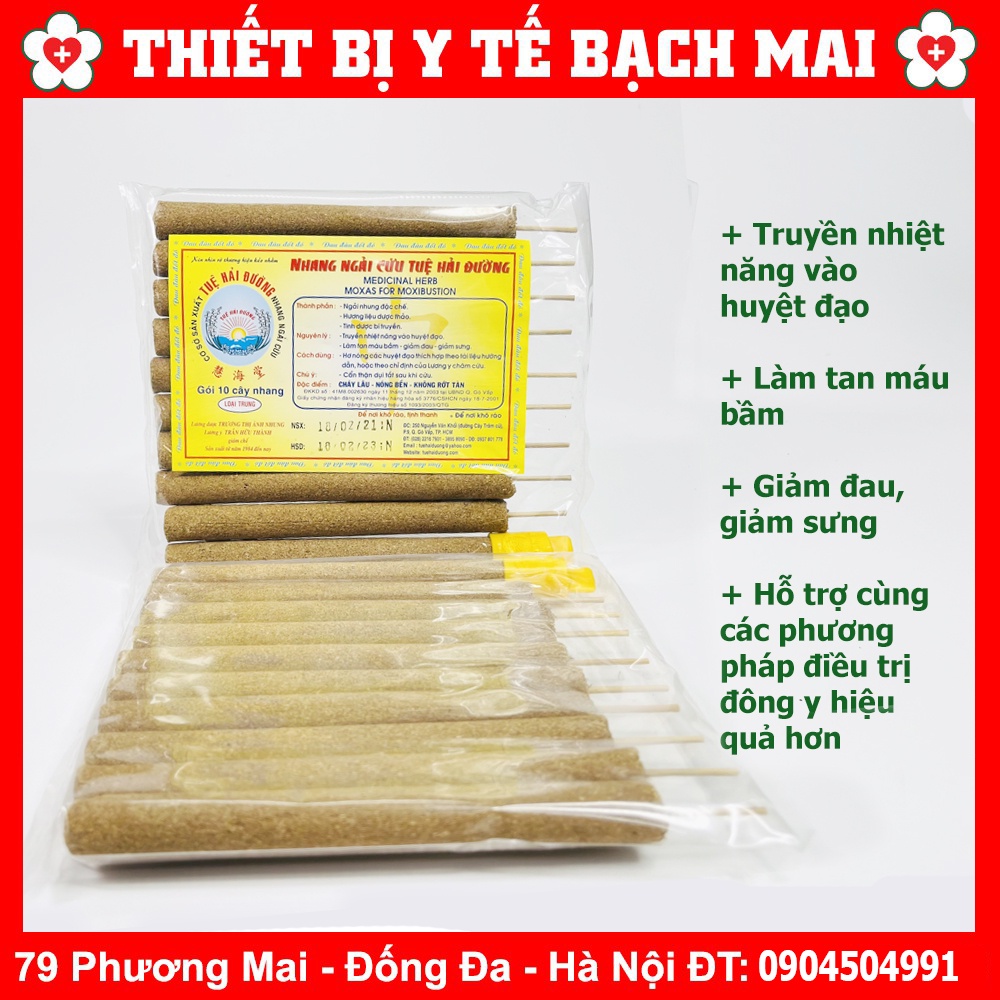 Nhang ngải cứu Tuệ Hải Đường (10 cây)