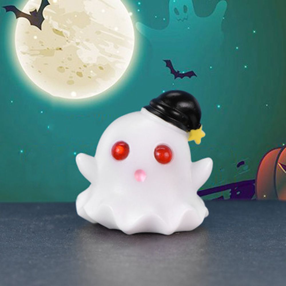 Epoch Mô Hình Chú Nhện / Bí Ngô / Dơi Mini Bằng Nhựa Resin Dễ Thương Dùng Trang Trí Halloween Diy