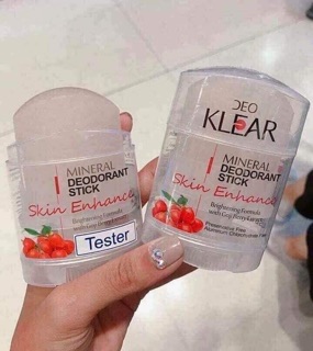 LĂN KHỬ MÙI ĐÁ KHOÁNG KLEAR 🧼