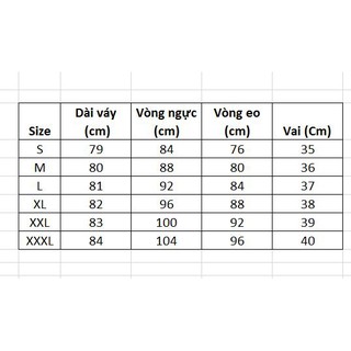 Váy bò dáng suông cúc cổ