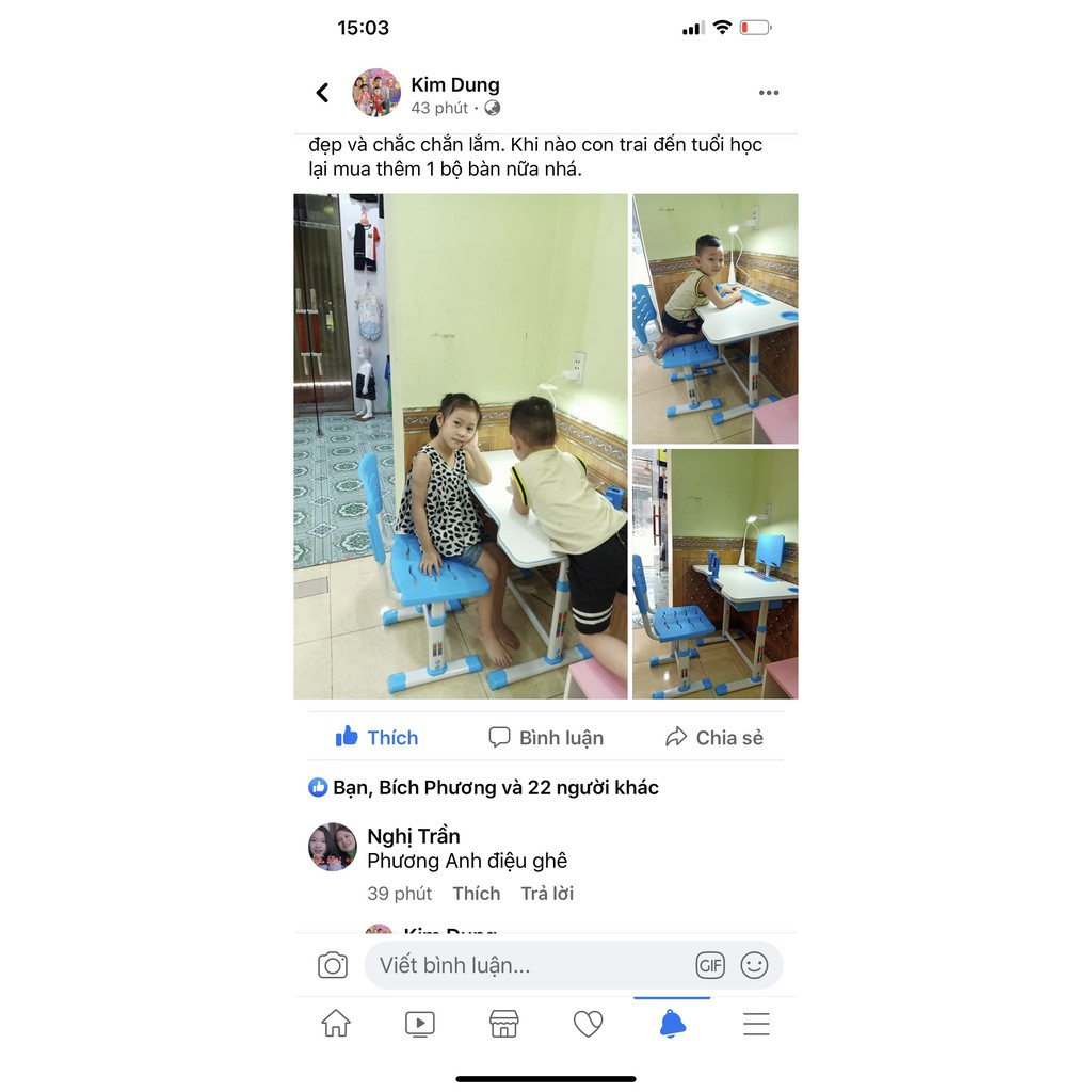 [RẺ VÔ ĐỊCH] BÀN HỌC THÔNG MINH CHỐNG GÙ TẶNG ĐÈN LED CHỐNG CẬN+CHỐNG CẰM+GIÁ ĐỠ ĐỌC SACH | BigBuy360 - bigbuy360.vn