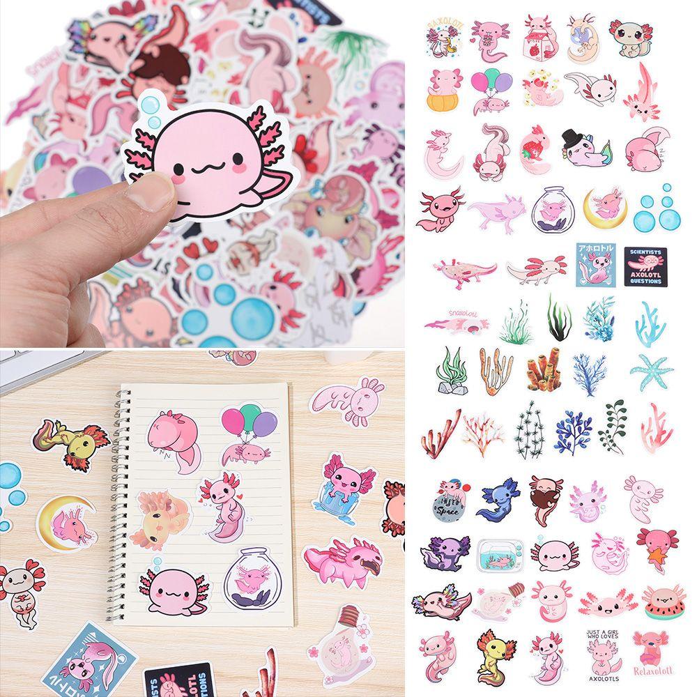 Set 100 Sticker Họa Tiết Hoạt Hình Trang Trí Sổ Tay DIY