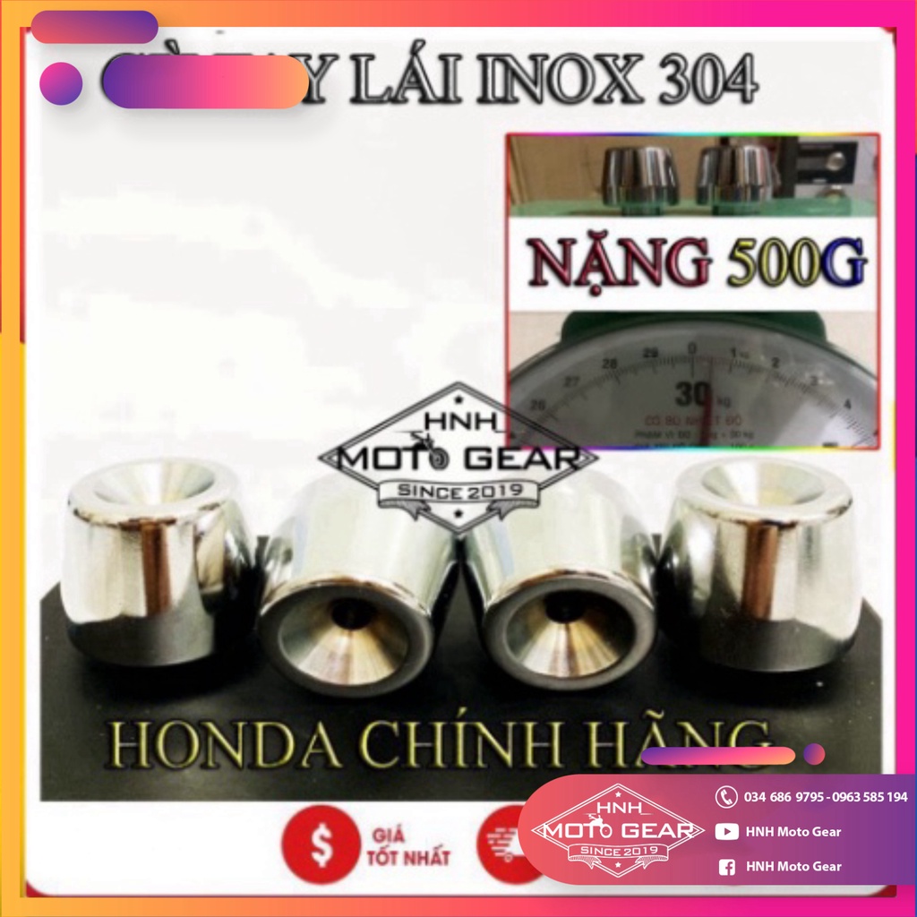 Gù Chống Rung Tay Lái Cho Xe Honda - Cắt CNC