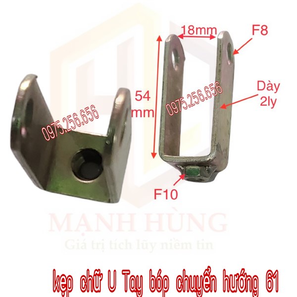 kẹp chữ U Tay bóp chuyển hướng 61