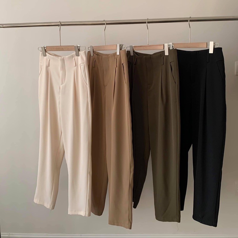 602-1 QUẦN VẢI BAGGY KHUY CÀI TÚI VÁT