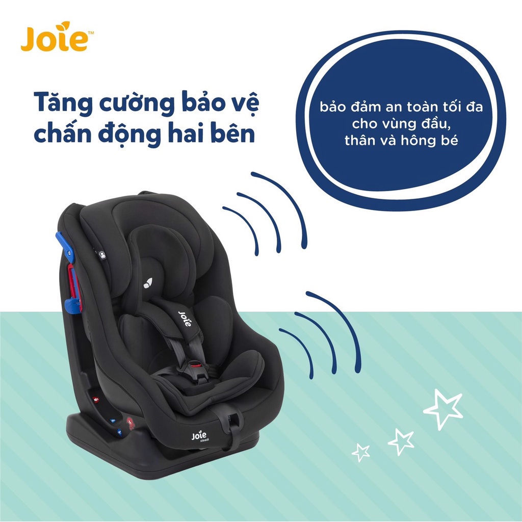 Ghế ngồi ô tô trẻ em sơ sinh đến 4 tuổi, 0-18kg - Joie Steadi