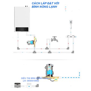MÁY BƠM TĂNG ÁP 100W