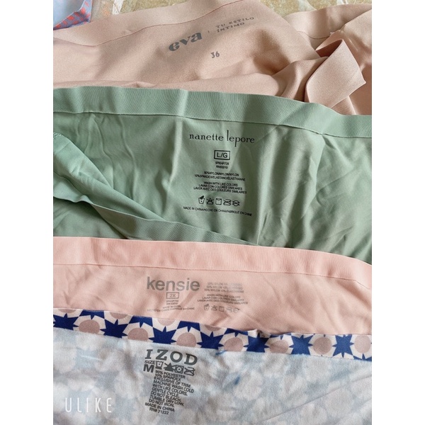 Quần lót su đúc xuất xịn các hãng kensie, izod, sophia b