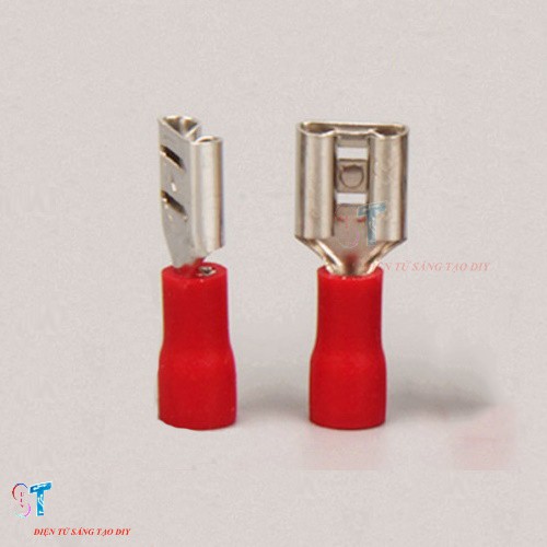 10 cặp Đầu cốt nối dây điện chữ T FDD5.5-250 24A