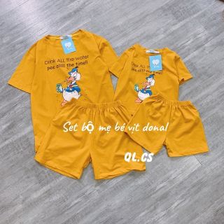 Bán Sỉ Bộ Đoi Vịt Mẹ Bé Chất coton