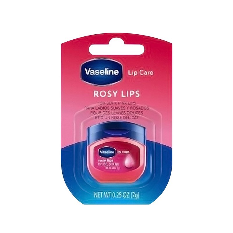 Sáp Dưỡng Môi Vaseline 7g Rosy Lips - Original - Son Dưỡng Môi Dưỡng Ẩm Vaseline Mềm Mịn