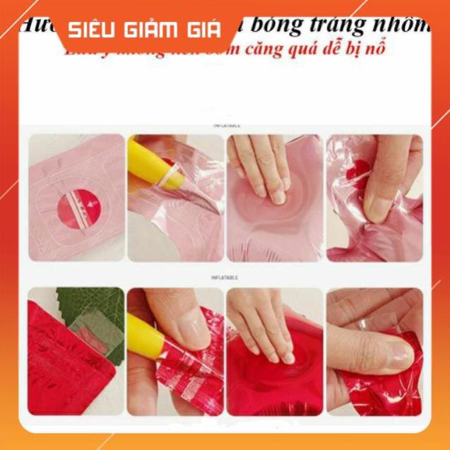 [Freeship] [Tặng Bơm+ĐènLed.] Đủ y hình set bóng trang trí sinh nhật TF76 hàng chất lượng