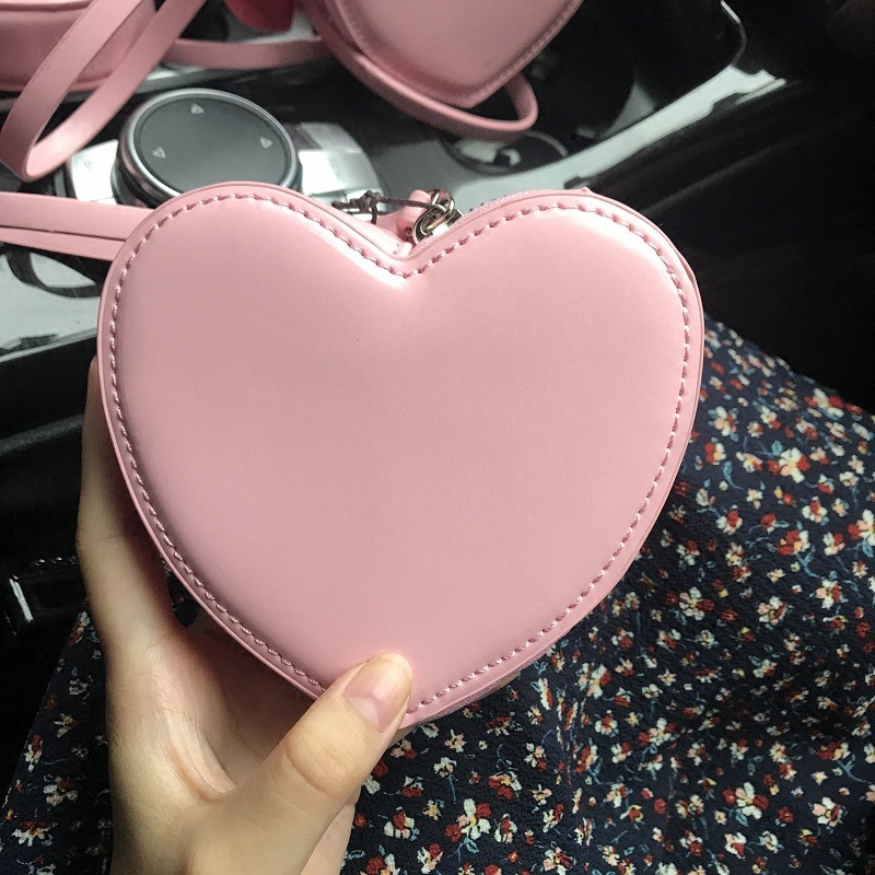 Túi xách hình trái tim phong cách Hàn Quốc dễ thương xinh xắn IELGY