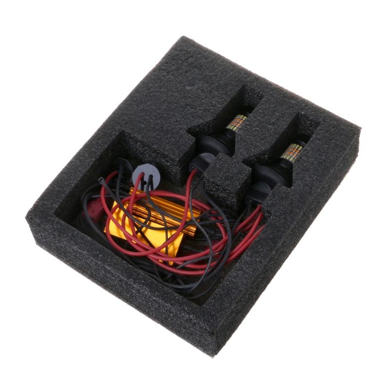 Set 2 Đèn Phanh Xe DC12V BAU15S 3014 96LED 50W