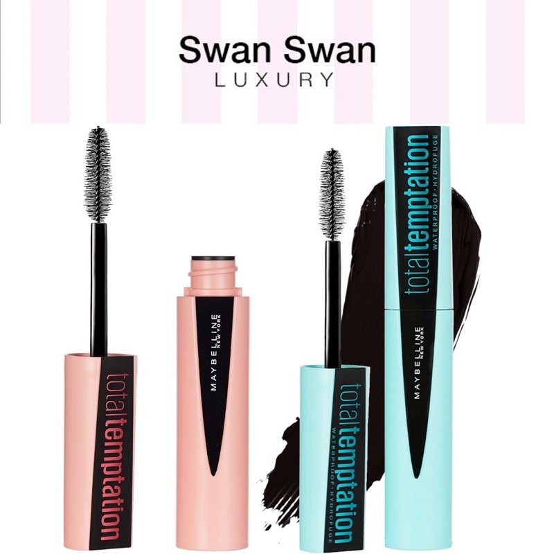 Mascara Maybelline Chống Lem Chiết Xuất Dầu Dừa Dầy Mi Templation