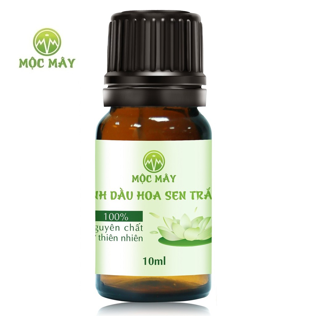 Tinh dầu hoa Sen trắng nguyên chất Mộc Mây 10ml