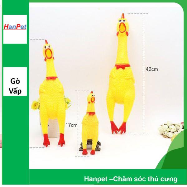 Hanpet.GV- 218- Chip chip ga (- 4711787) Đồ chơi cho bé- đồ chơi chó mèo - phát tiếng gà kêu Đồ chơi con gà phát