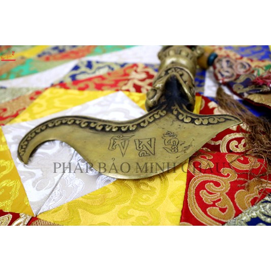 DAO NGUYỆT NHA NEPAL 23CM - VÀNG