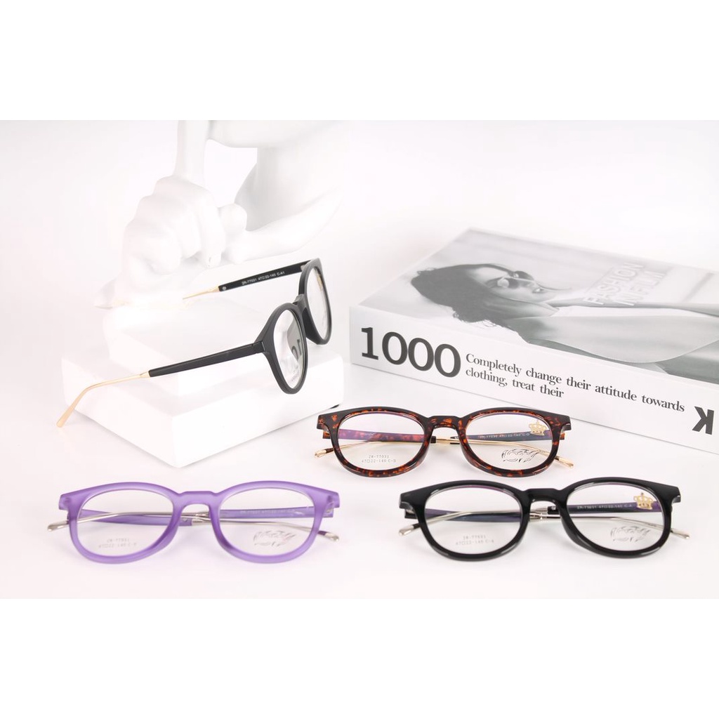 Gọng kính nhựa 77031 thời trang cá tính OURESS