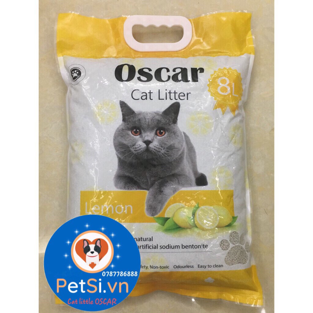 Cát vệ sinh cho mèo - Oscar (8L)