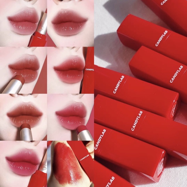 Son thỏi lì có dưỡng CandyLab Satin Lipstick Love In Spring Edition phiên bản giới hạn (Có Sẵn)