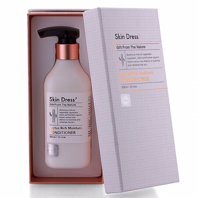 Dầu xả Skin Dress 7 Cactus Rich Moisture Conditioner 300ml Skin Dress 7