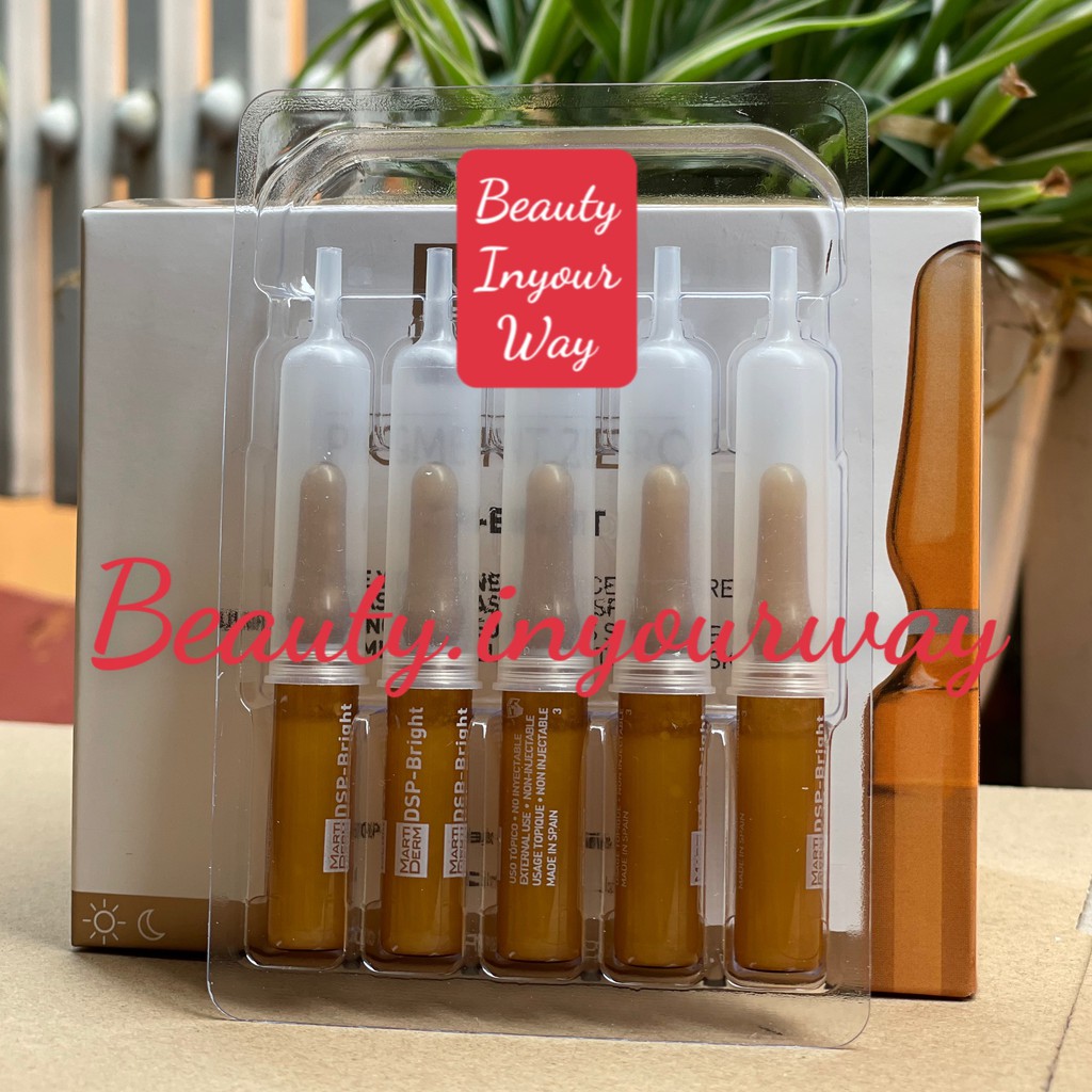 Ampoule Dưỡng Sáng Đều Màu Da, Giảm Đốm Sắc Tố - MartiDerm Pigment Zero DSP Bright | BigBuy360 - bigbuy360.vn