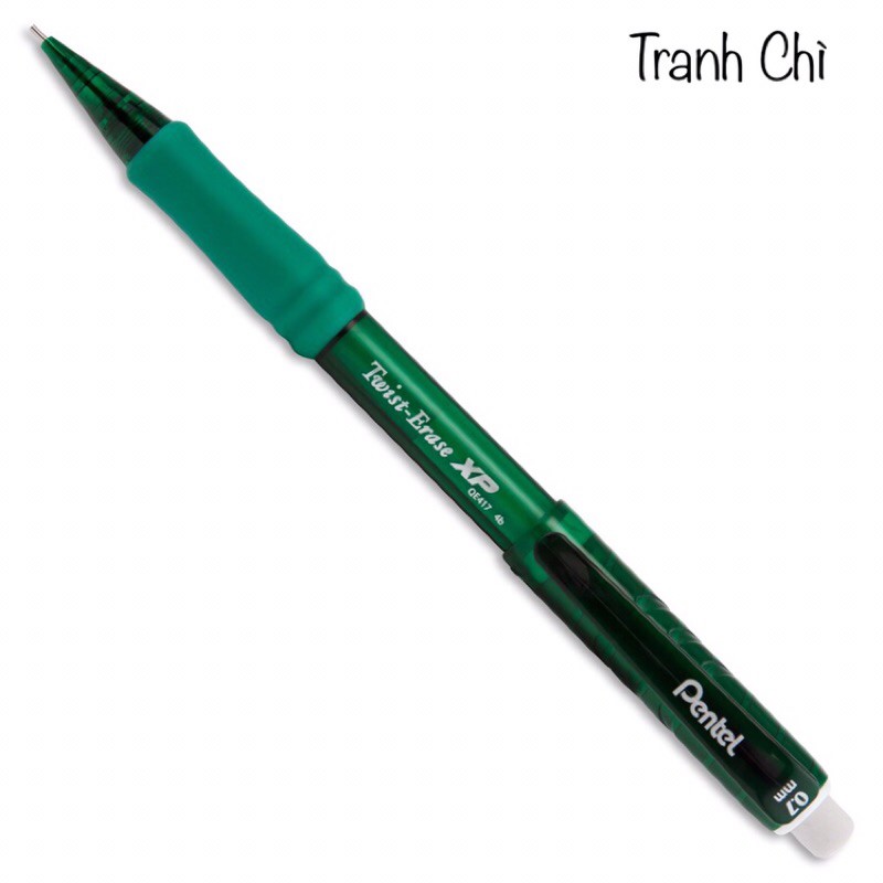 Bút chì kim bấm Pentel gôm vặn đẩy Twist Erase Express XP 0.5mm 0.7mm QE415 QE417 Nhật Bản đủ màu viết chì kim bấm