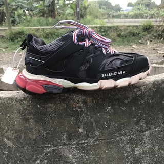 [ FULL BOX ] Giày Balen Track 3.0 Cao Cấp Đỏ Đen R11