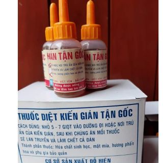 Thuốc diệt kiến dán tận gốc(2 lọ fs)