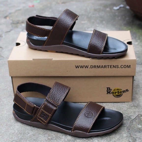 Dép Sandal Dr Martens Quai Ngang . Dép Da 2 Quai Thailand (SD2Q1)