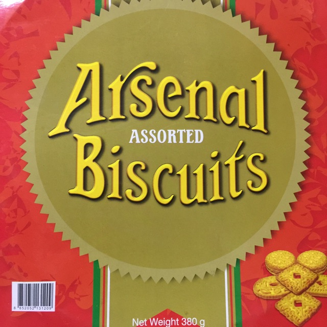 Bánh quy Arsenal hộp 380g