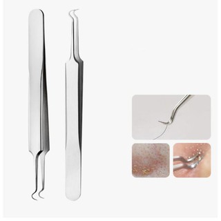 Nhíp Gắp Mụn Trứng Cá Thép Không Gỉ