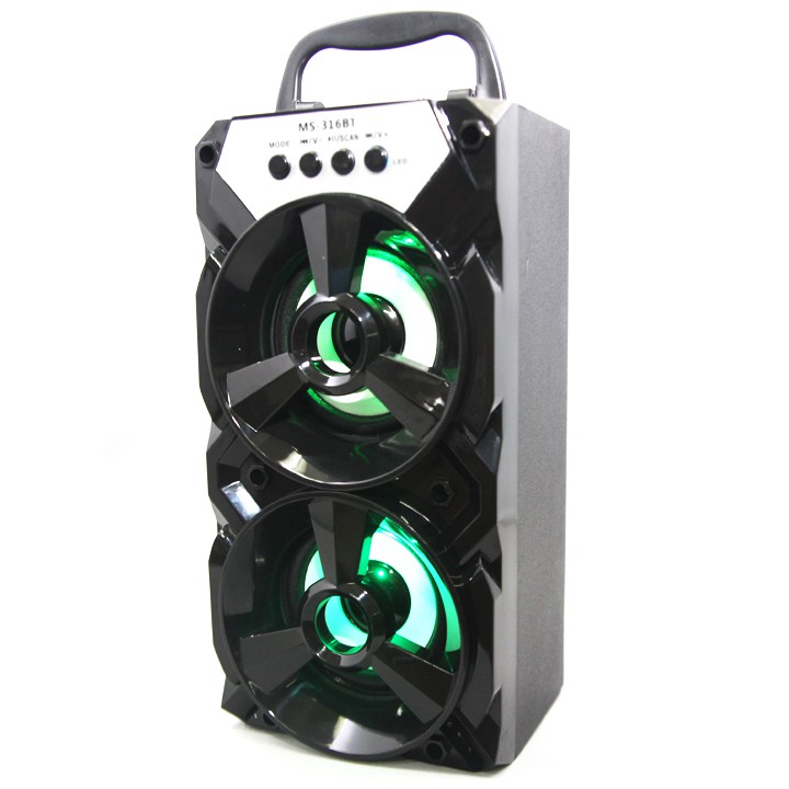 Loa gỗ Bluetooth xách tay MS-316BT