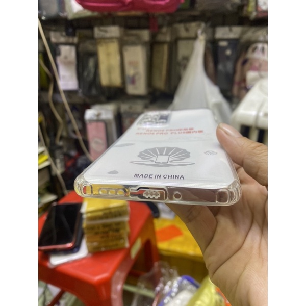 Ốp lưng Oppo Reno6 Pro/ Reno 6  Pro plus dẻo trong suốt bảo vệ camera