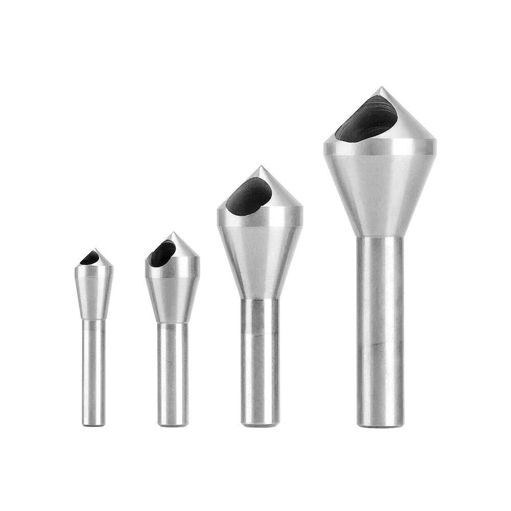 Bộ 4 mũi khoan vát cạnh bằng titan dùng để làm đồ gỗ