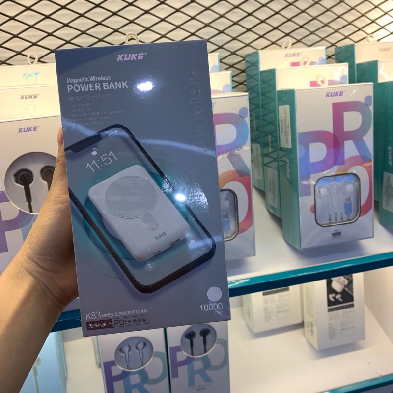 Sạc Dự Phòng Không Dây Thông Minh, Cục Sạc Nhanh Pin 10000Mah Mini Nhỏ Gọn Cao Cấp,bảo Hành 24 Tháng