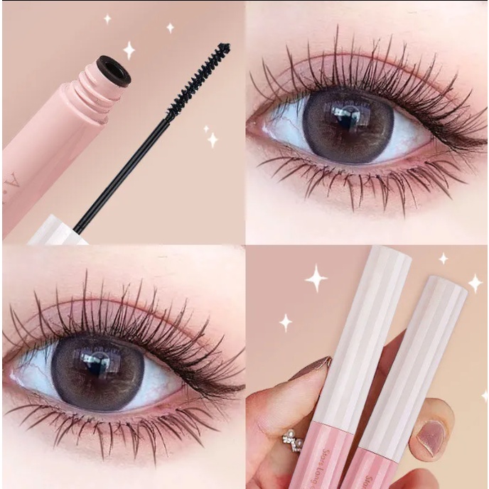 [Hàng mới về] Mascara đầu cọ mảnh chống thấm nước không phai màu chuốt mi dài dày và cong hiệu quả | BigBuy360 - bigbuy360.vn