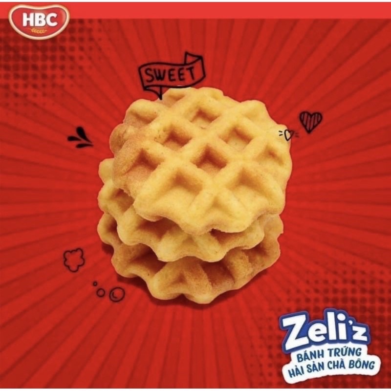 1 THÙNG BÁNH ZELI’Z GÀ QUAY CHÀ BÔNG