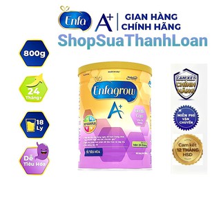 Sữa Bột Enfamil A+ Gentle Care 800g trên 24 tháng