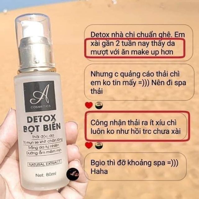 Detox bọt biển