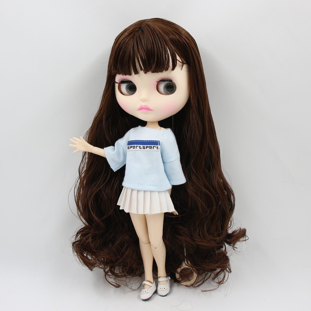 Búp bê Blythe BJD 1/6 có khớp 30cm màu mắt ngẫu nhiên