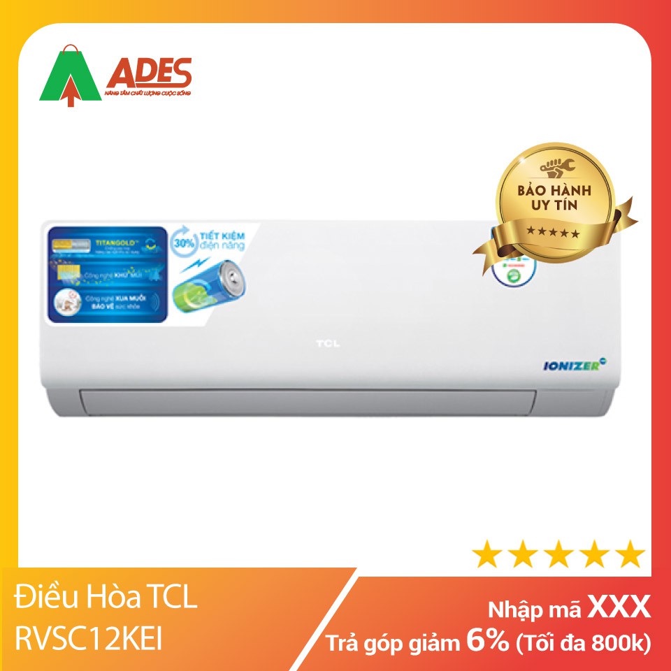 [Mã 154ELSALE2 giảm 7% đơn 300K] Điều Hòa TCL RVSC12KEI